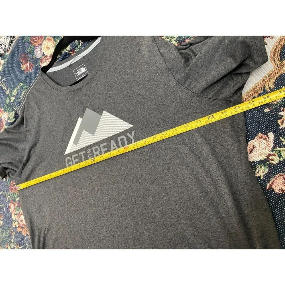 The North Face  Graphic T-Shirt Mens XXL Gray Short Sleeve Outdoor Neutral - Picture 9 of 12